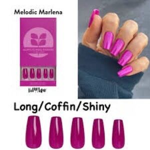 Melodic Marlena Long Coffin Nails